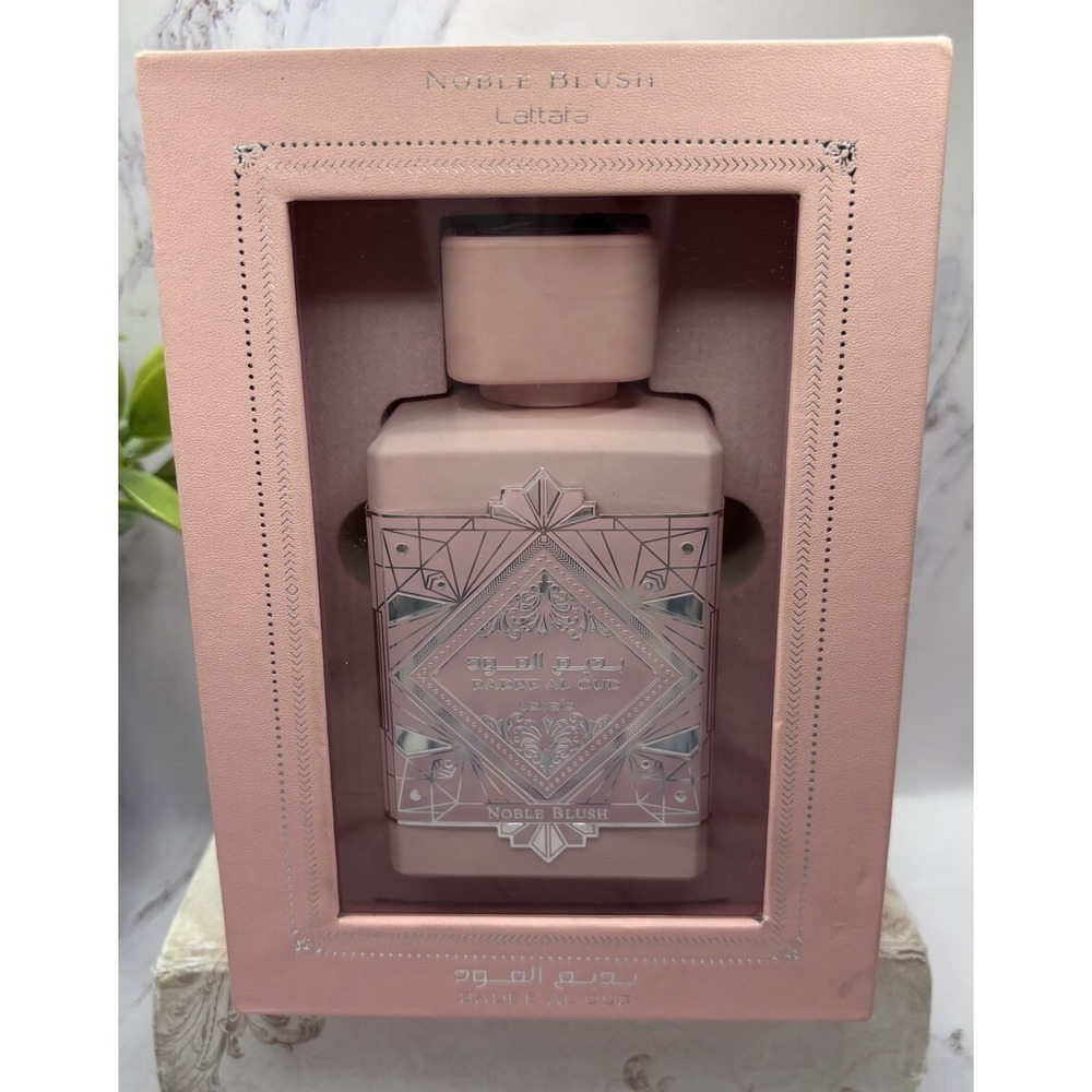 Lattafa Noble Blush Bade'e Al Oud Eau de Parfum Spray for Women 3.4 FL. OZ. New